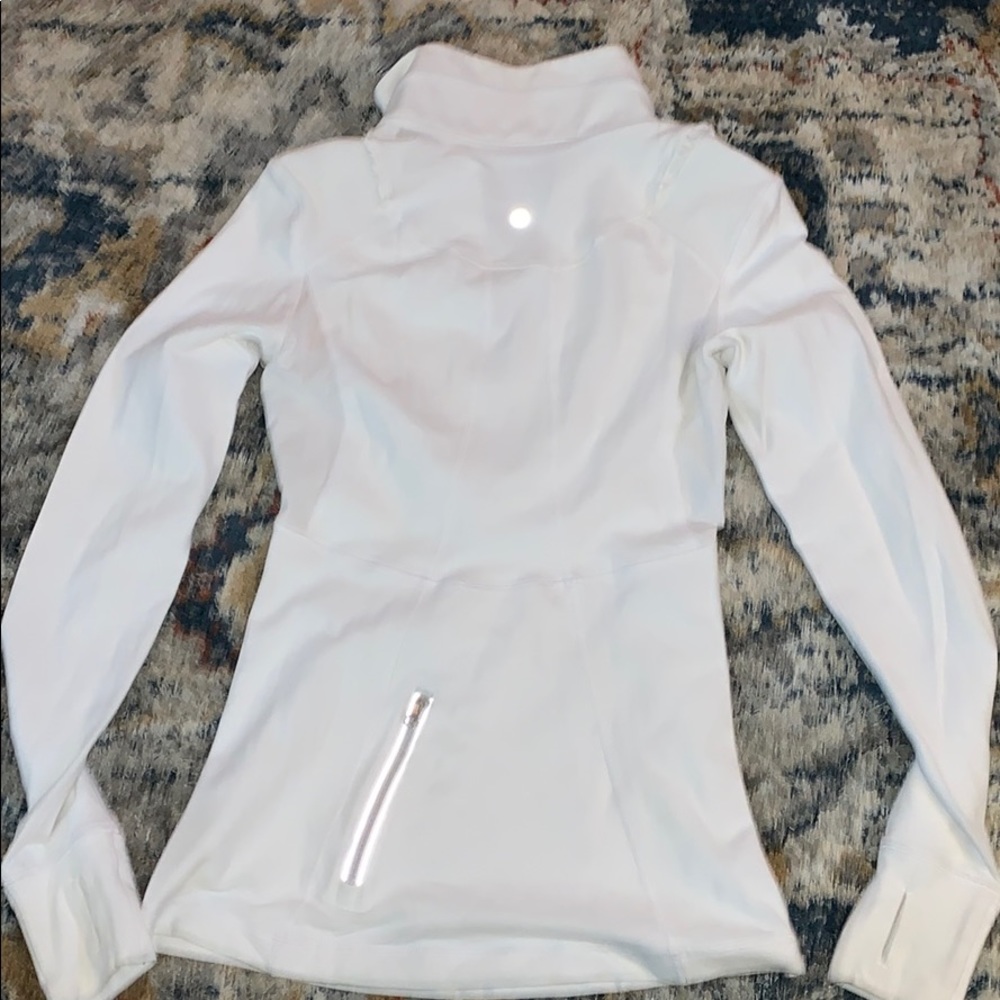 Lululemon white pullover jacket size 4 - Picture 5 of 6